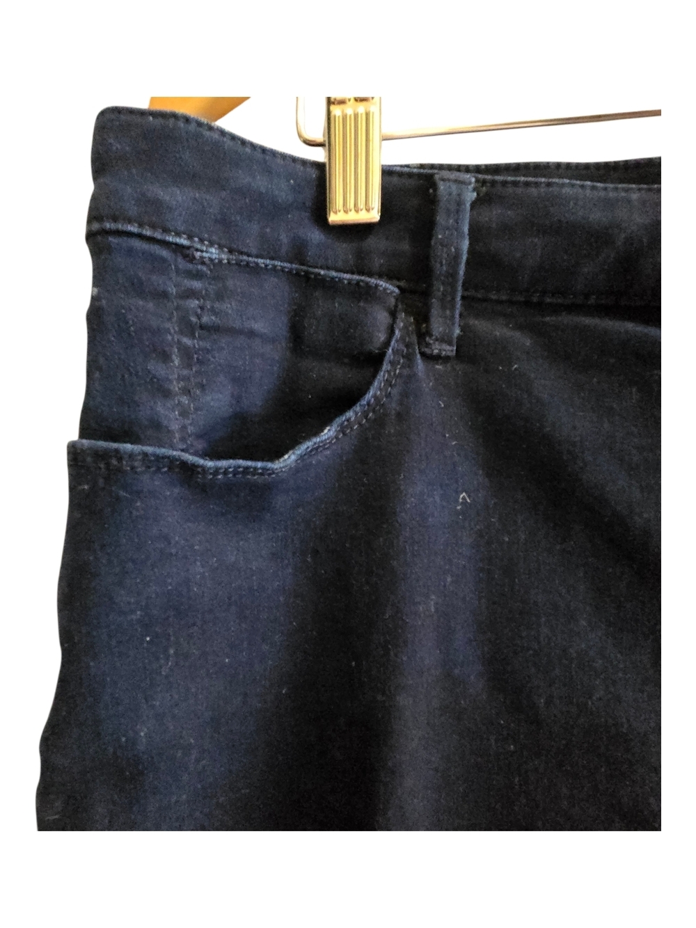 Talbots Dark Wash Women’s Skinny Jeans - Stretch Five-Pocket - Picture 4 of 4